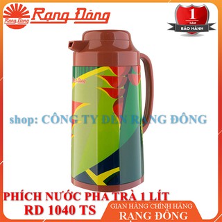 [HÀ NỘI NHẬN HÀNG TRONG NGÀY] Phích nước Rạng Đông (1lít) Model: RD 1040 TS