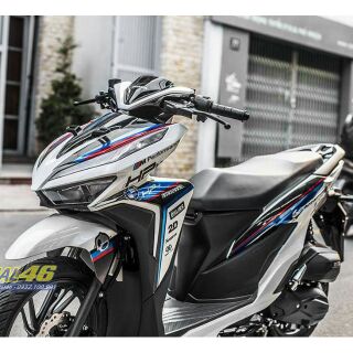 Tem xe vario rời crom hp4