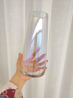 Bình thuỷ tinh tráng bóng cao 22cm (hàng không có sẵn )