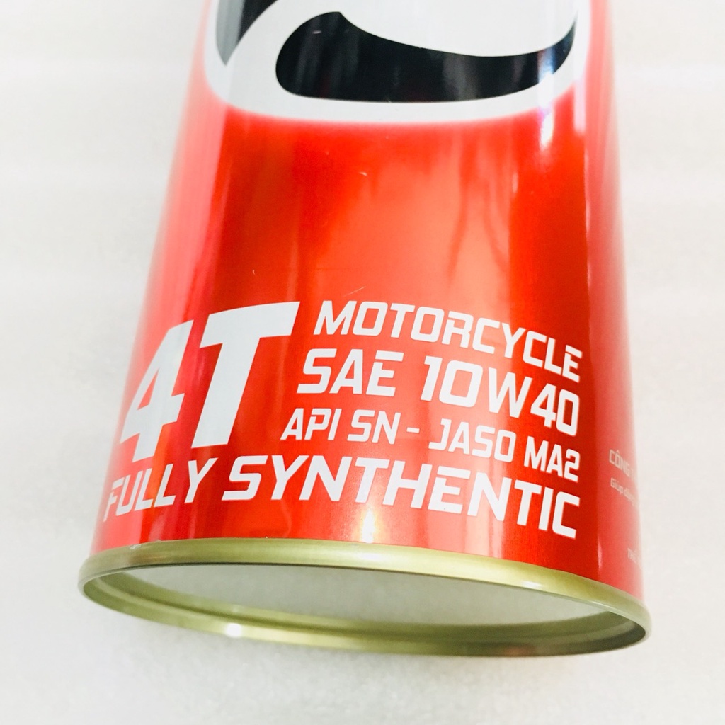 Nhớt Xe Số 4 thì CATTA 10W40 Fully Synthetic 1 Lít