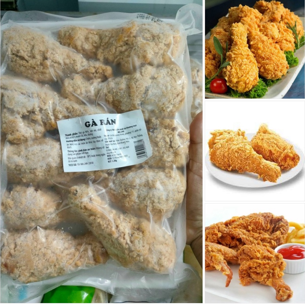 ĐÙI GÀ RÁN (GÓI 9 CÁI)