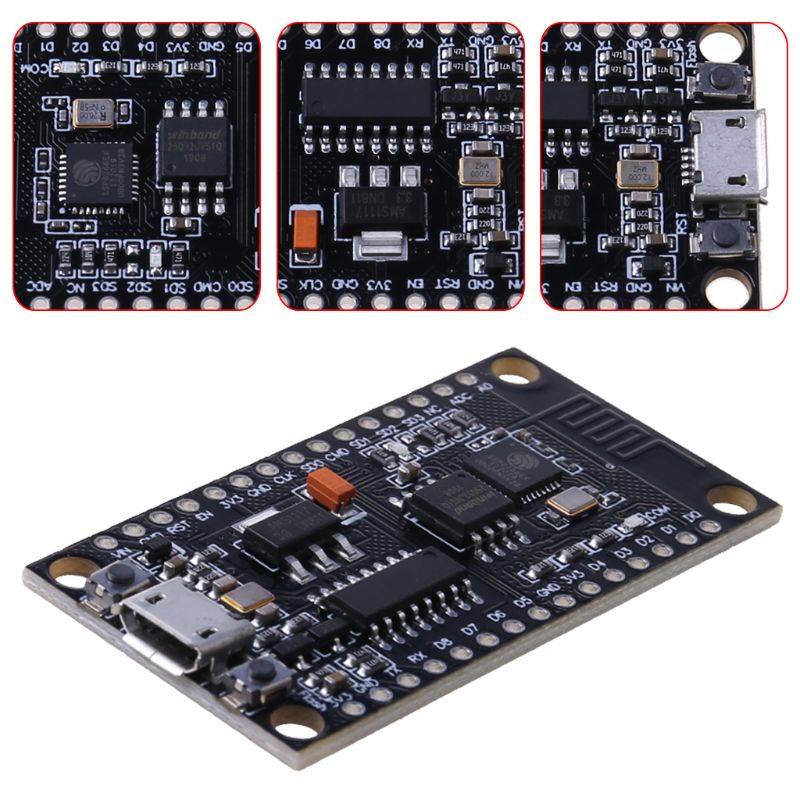 Mô Đun Wifi Wond Nodemcu V3 Lua Esp8266 + 32m Flash Usb-Serial Ch340G