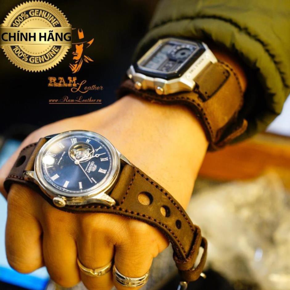 TỔNG HỢP DÂY ĐỒNG HỒ ORIENT DA BÒ THẬT - CHÍNH HÃNG RAM LEATHER - P2 .