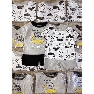 Set 2 bộ bé trai chick pea