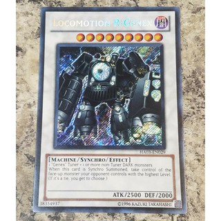 Bài Yugioh - Locomotion R-Genex (Secret Rare)