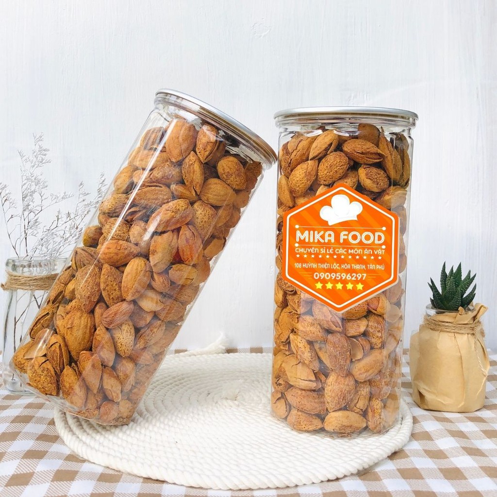 Hạnh Nhân Rang Bơ [FreeShip + Tặng Quà] Hũ 450gr | Mika Food | BigBuy360 - bigbuy360.vn
