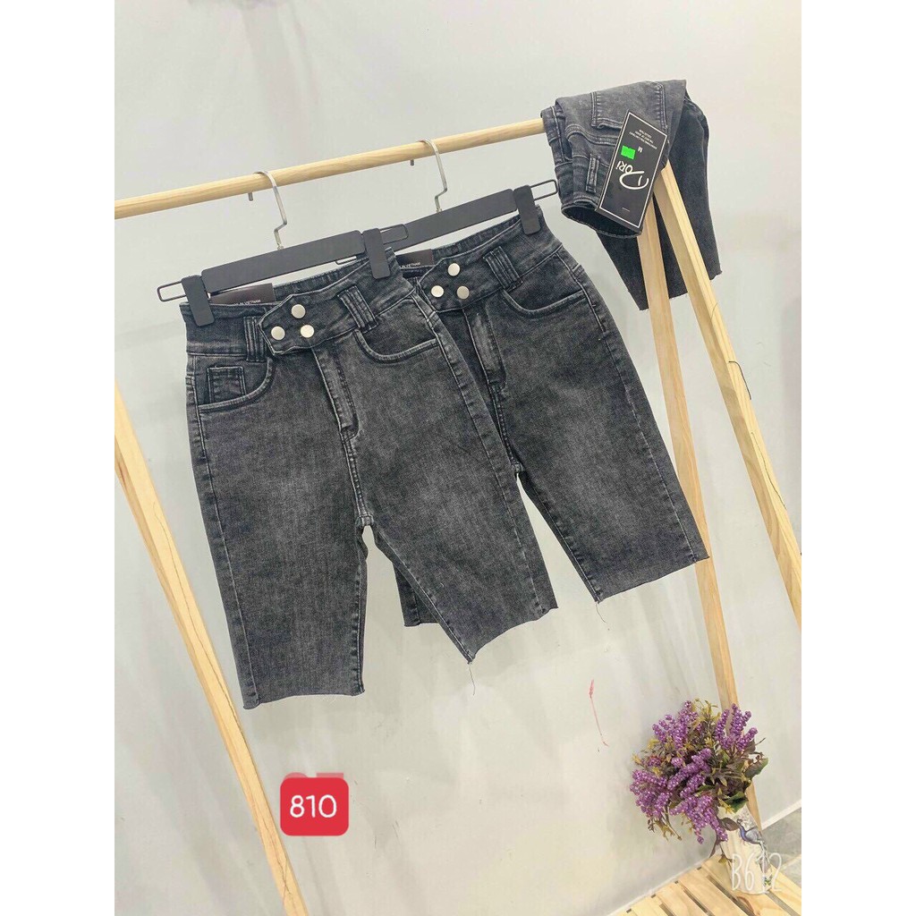 5 Mẫu Quần jean ngố/lửng lưng cao, co dãn mạnh kiểu rách form chuẩn ôm dáng siêu đẹp | BigBuy360 - bigbuy360.vn