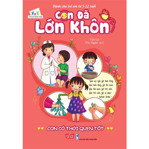 Sách - Con đã lớn khôn (Con có thói quen tốt) - 55k