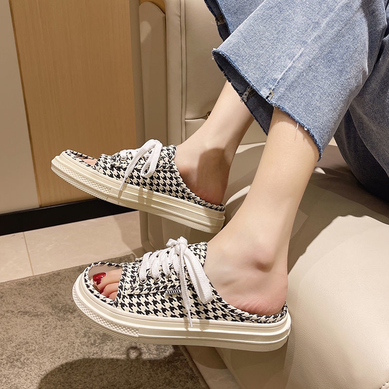 Dép Sandal Đế Dày Thời Trang Xuân Hè 2022 Dành Cho Nữ