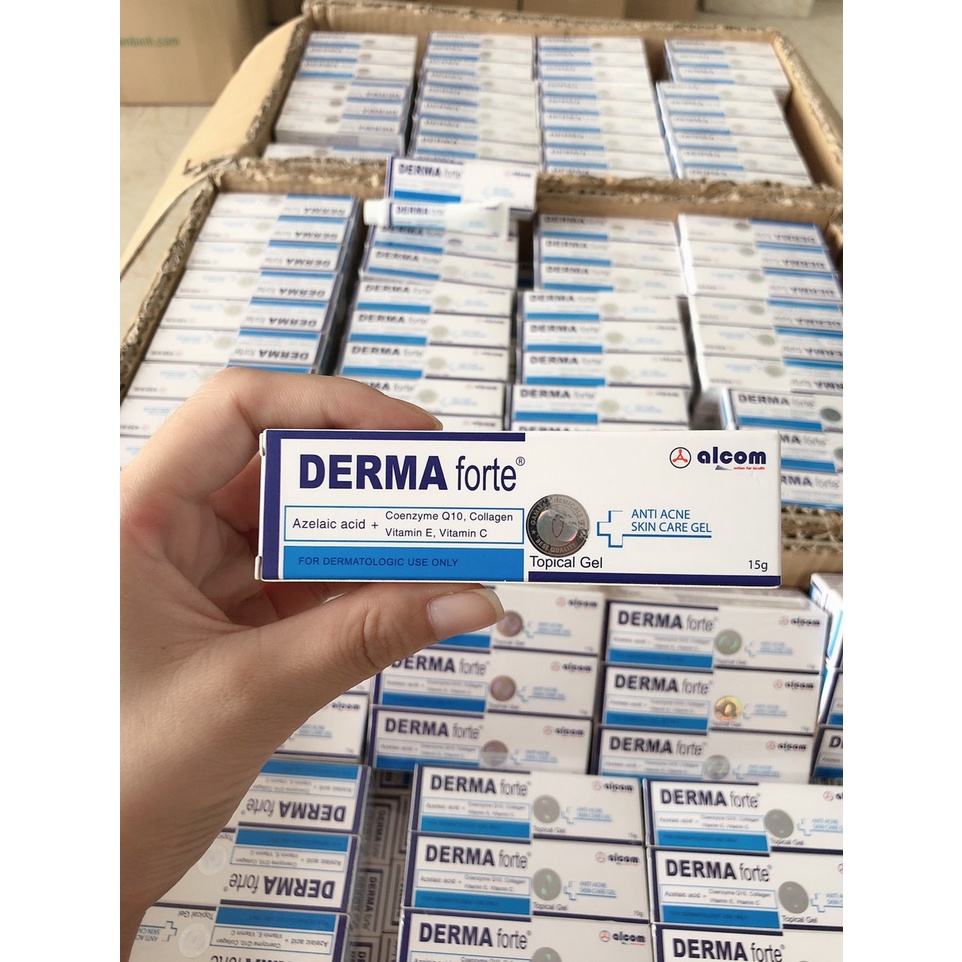 Gel mụn Derma forte giảm mụn thâm, ngăn chặn lão hóa