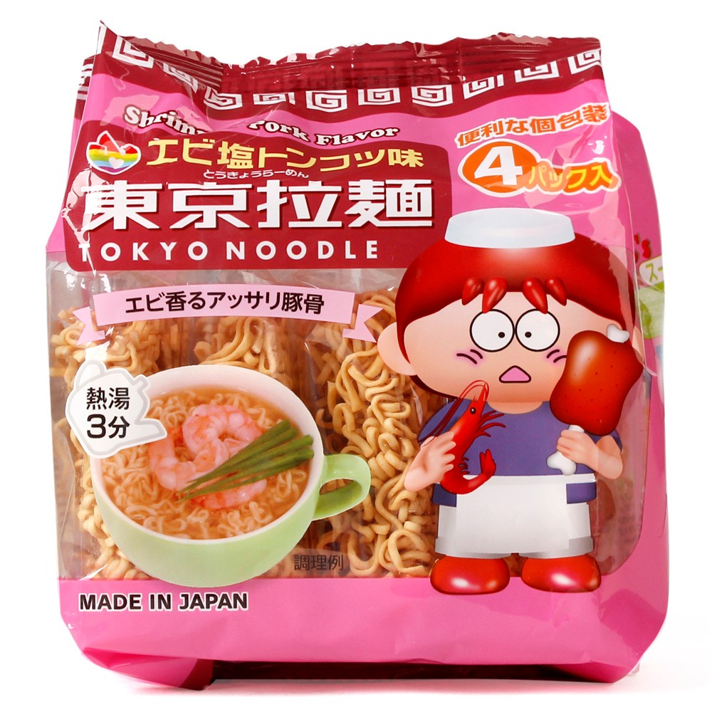 Mì ăn dặm cho bé Tokyo Noodle Nhật Bản gói 4 vắt