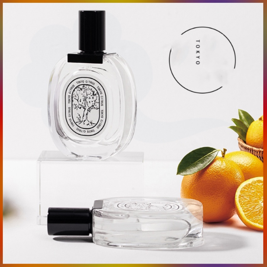 Nước Hoa Hương Thơm Tươi Mát, Nhẹ Nhàng Tokyo Citrus 50ml/Chai Sành Điệu