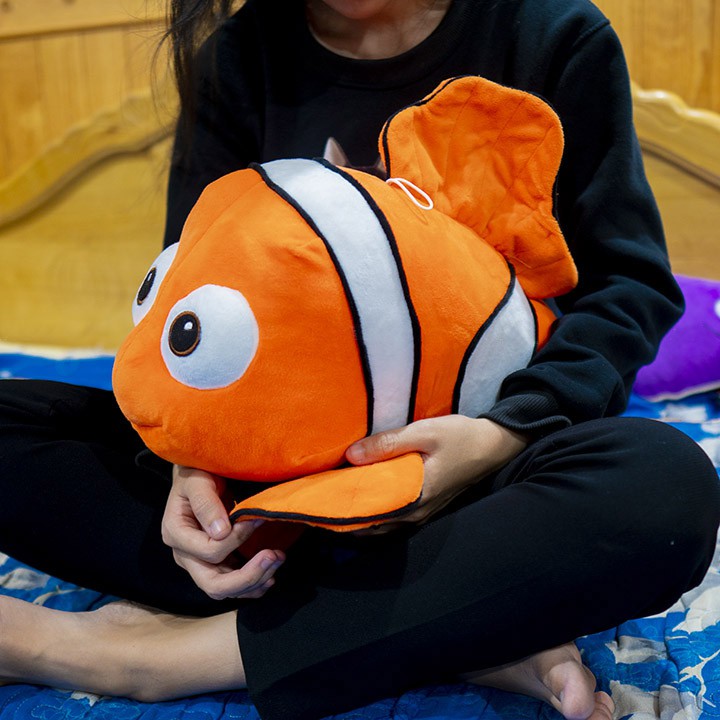 Gấu Bông Cá Nemo (50 Cm) Gb109 (Màu Cam)