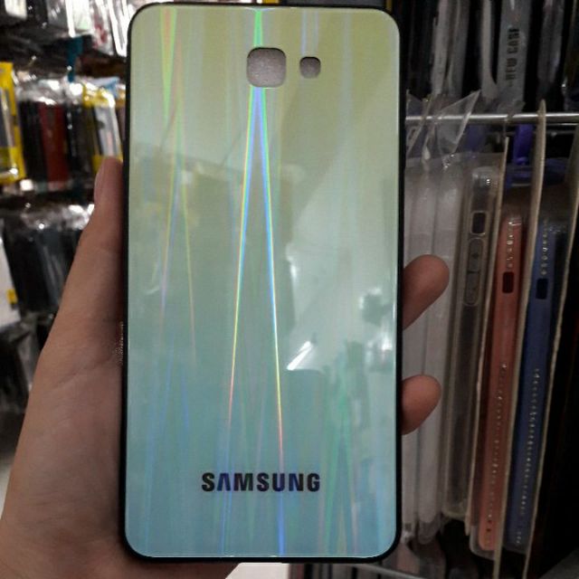 Samsung J7 Prime Ốp lưng tráng gương nhiều màu viền dẻo cao cấp