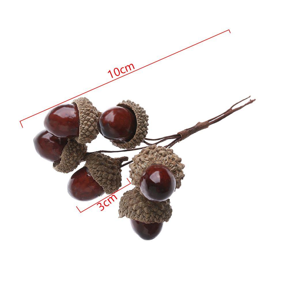 KRNY Set 6 Trái Thông Giả Trang Trí Giáng Sinh