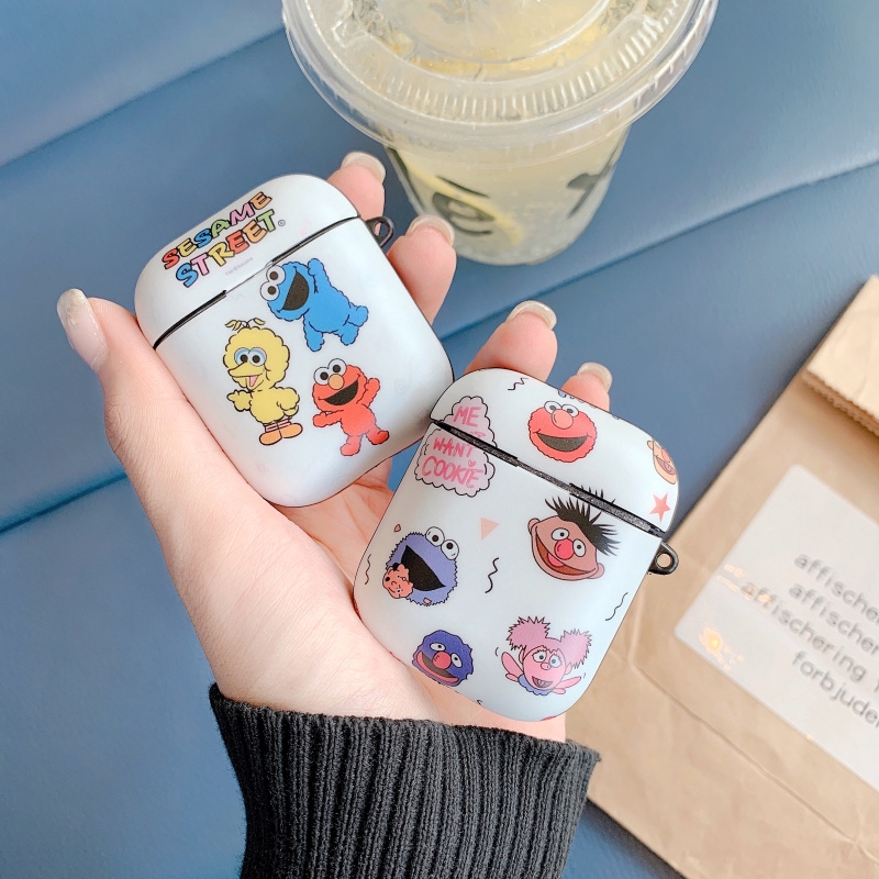 Ốp Bảo Vệ Hộp Đựng Tai Nghe Airpods 2 Hình Kaws Sesame Xinh Xắn | BigBuy360 - bigbuy360.vn