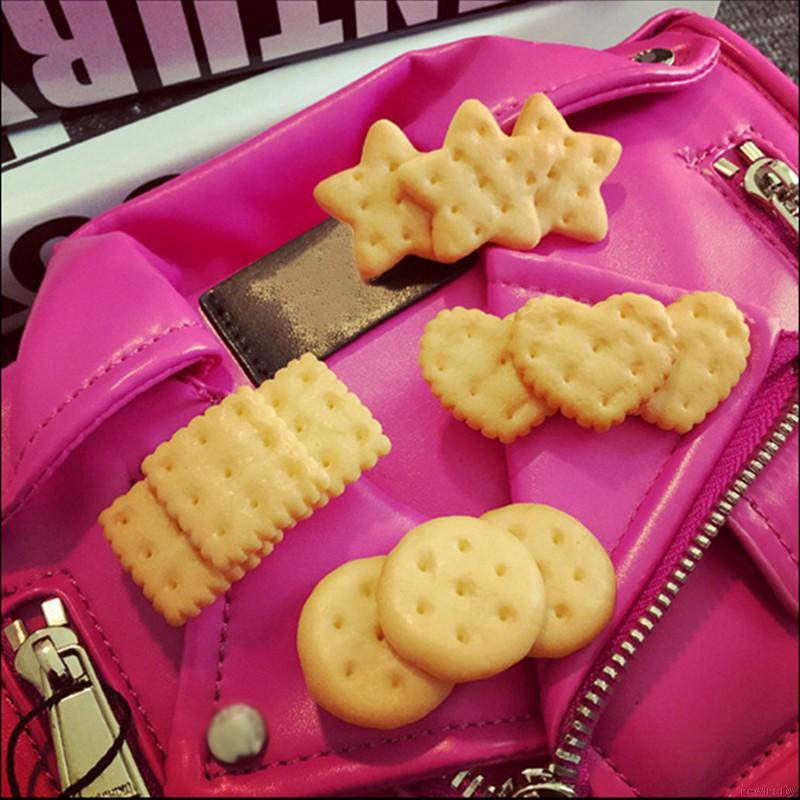 Kẹp tóc hình bánh quy đáng yêu cho bé gái