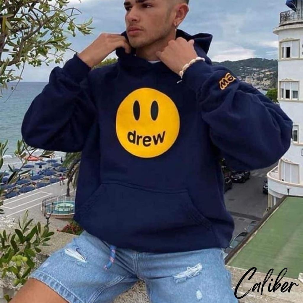 Áo Hoodie Nam Nữ CALIBER hoodie Unisex Drew oversize form rộng nam nữ unisex phong cách ulzzang hàn quốc AN205