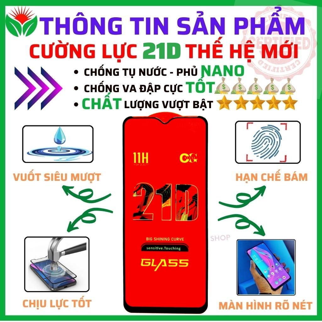 Kính Cường Lực Poco C40 - Dán full màn hình 21D cho điện thoại xiaomi poco c40 - Độ cứng 11H - Độ trong suốt cực cao.