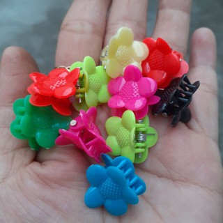Túi 50 Kẹp nhí hình hoa cho bé gái