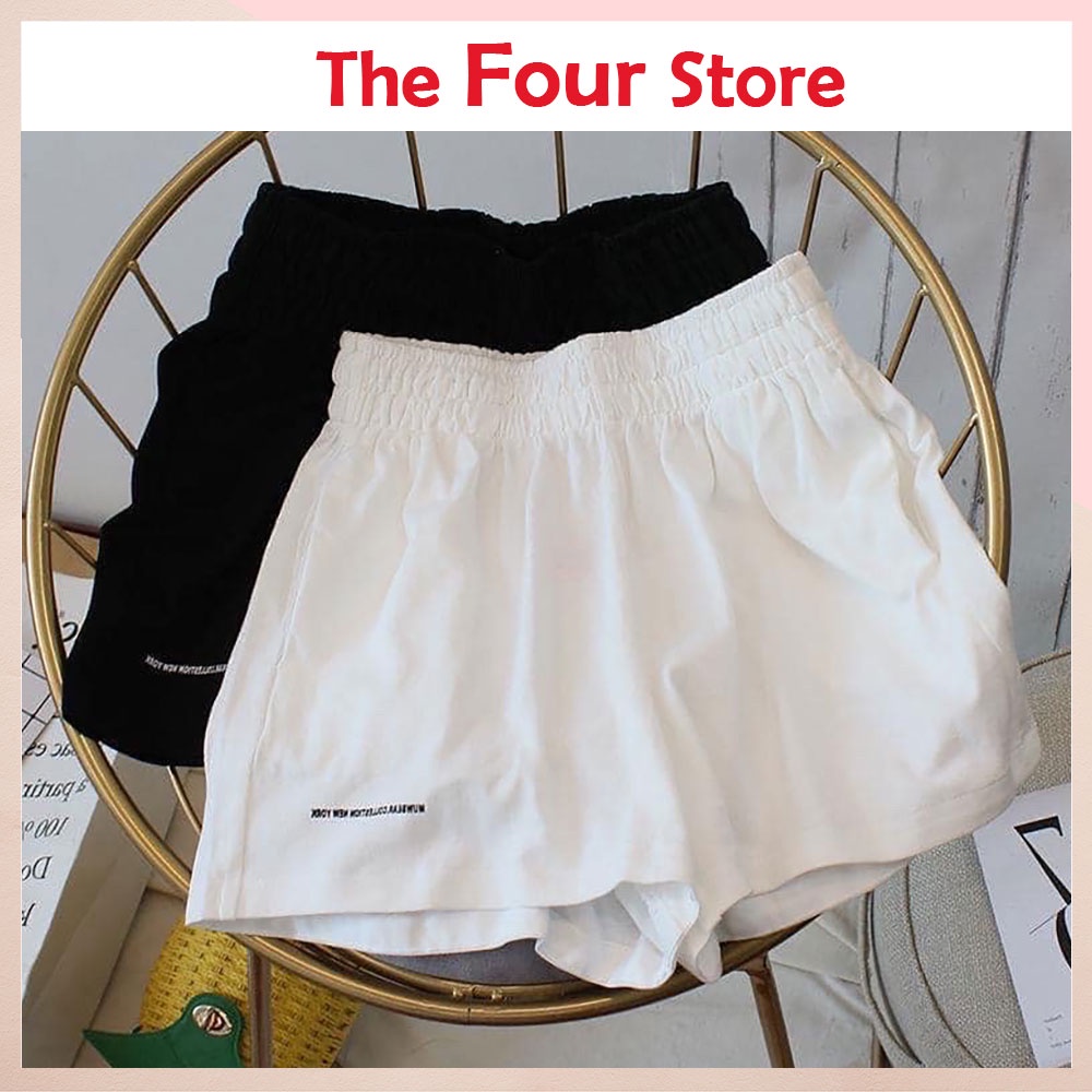 Quần short unisex_quần đùi đũi chun thêu siêu Hot | BigBuy360 - bigbuy360.vn