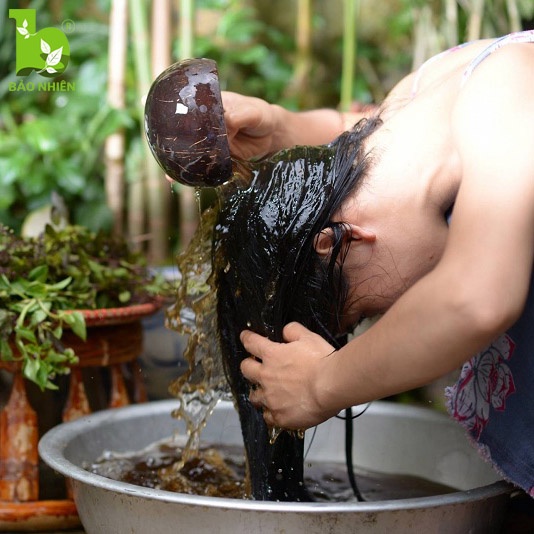 Dầu gội bồ kết gừng Bảo Nhiên
