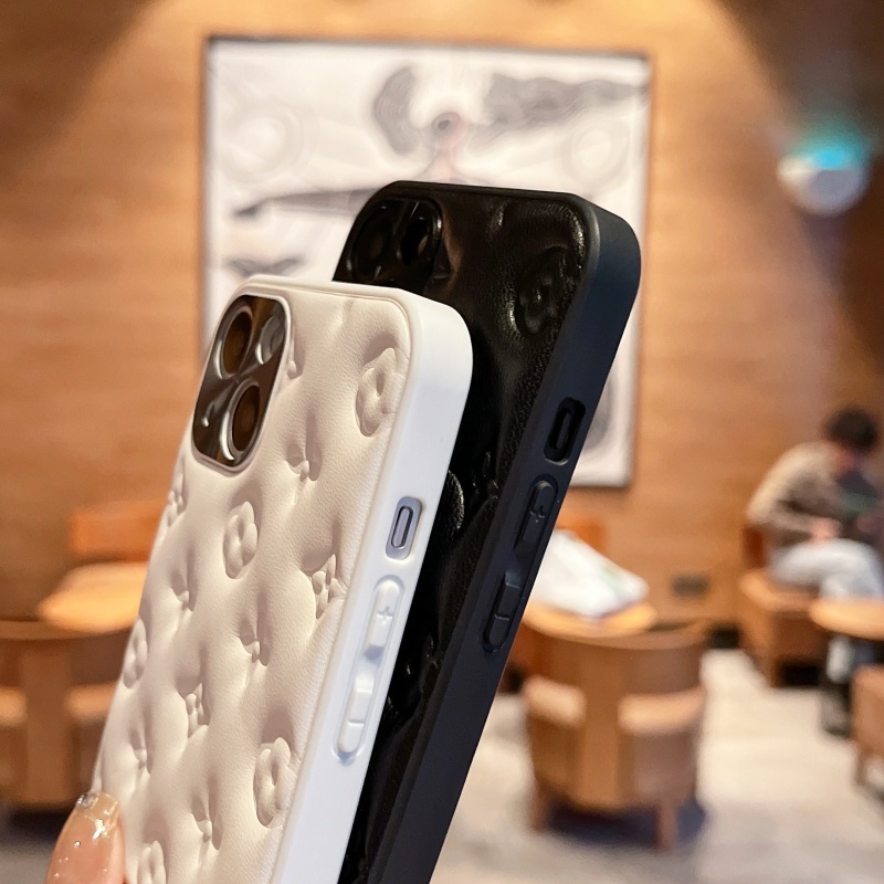 Ốp Điện Thoại Da Mềm Chống Sốc In logo 3d Cho iphone 15 14 13 12 11 pro max xs xr x 8 7 plus + se 2020 15 plus Chống Rơi