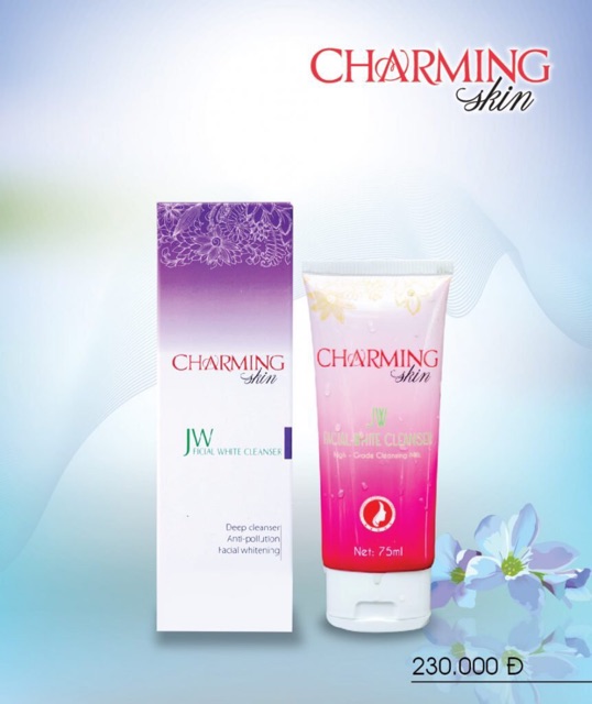 Sữa rửa mặt cao cấp JW Facial Cleanser – Charming Skin 230k