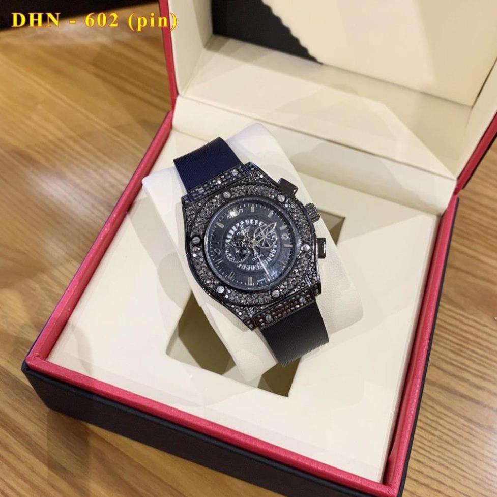 [Chất]  [Free Ship]  Đồng hồ nữ hublot đính đá sang trọng [Bảo hành 12 tháng] tặng hộp cao cấp - Hulo MTP-STORE