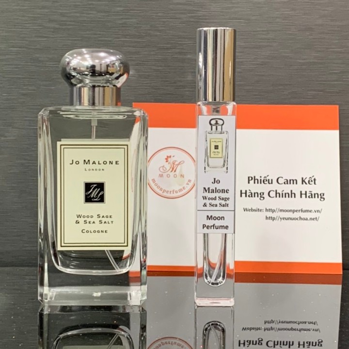 [Mẫu thử] Tổng hợp nước hoa Jo Malone Peony & Blush Suede, Wood Sage & Sea Salt, Wild Bluebell, Basil & Neroli