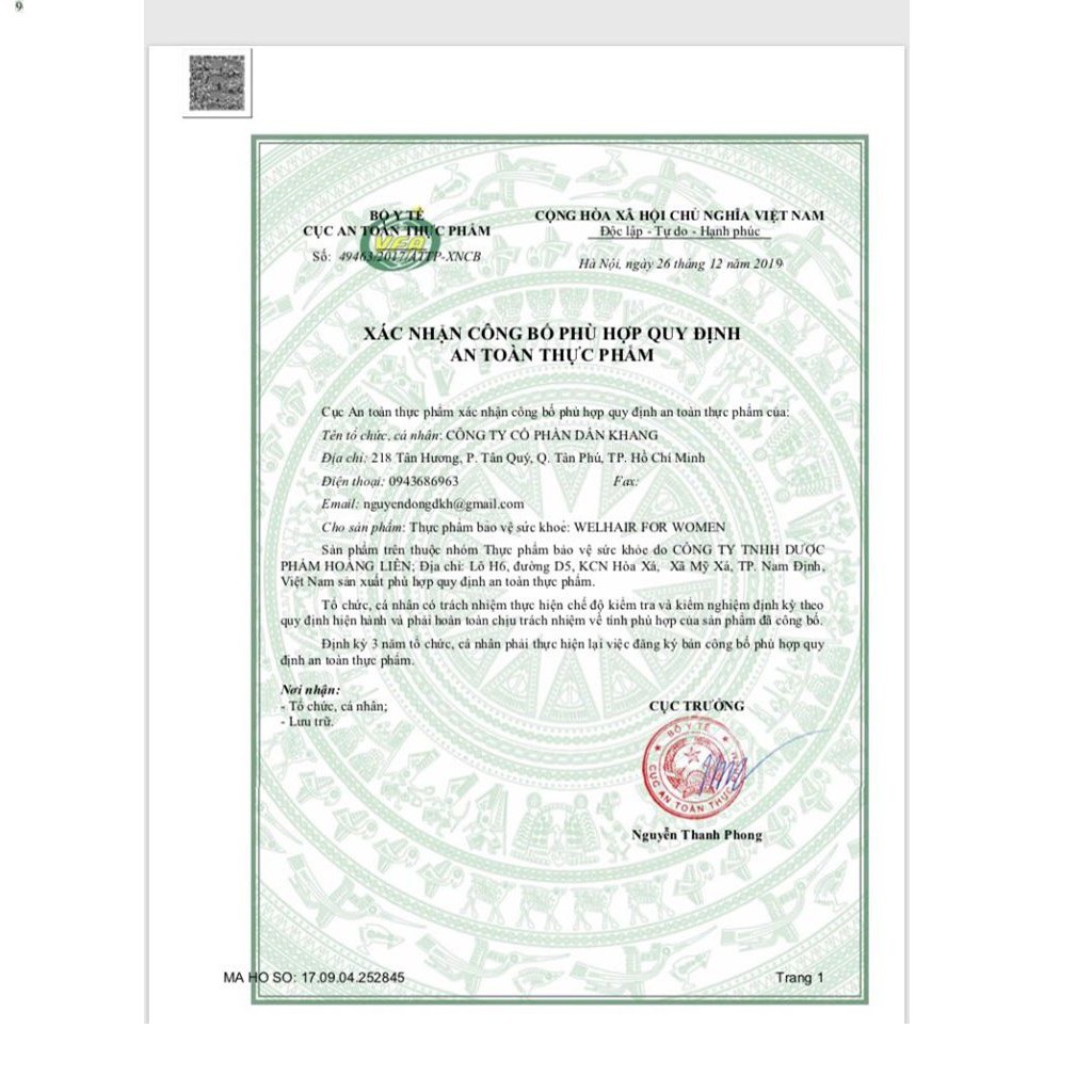 Viên Uống Và Serum Ngăn Rụng, Nuôi Dưỡng Tóc Cho Nam Nữ Welhair for Women, Men 30 viên - 100ml | BigBuy360 - bigbuy360.vn