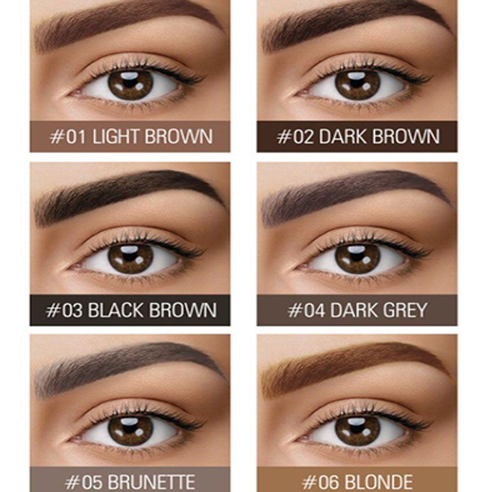 Kem Nhuộm Lông Mày Siêu Mỏng Nhiều Màu Tùy Chọn