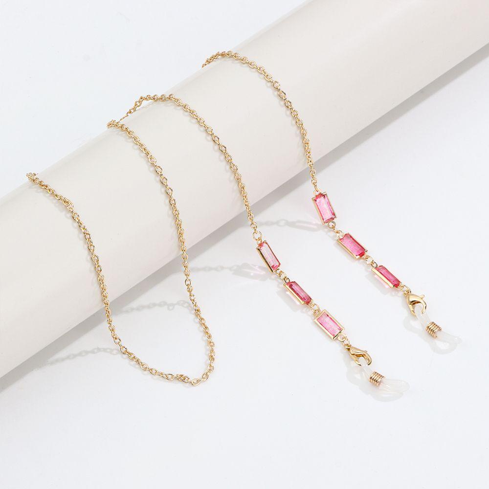 NIUYOU Dây Đeo Mắt Kính Bằng Kim Loại Chống Thất Lạc Giá Đỡ