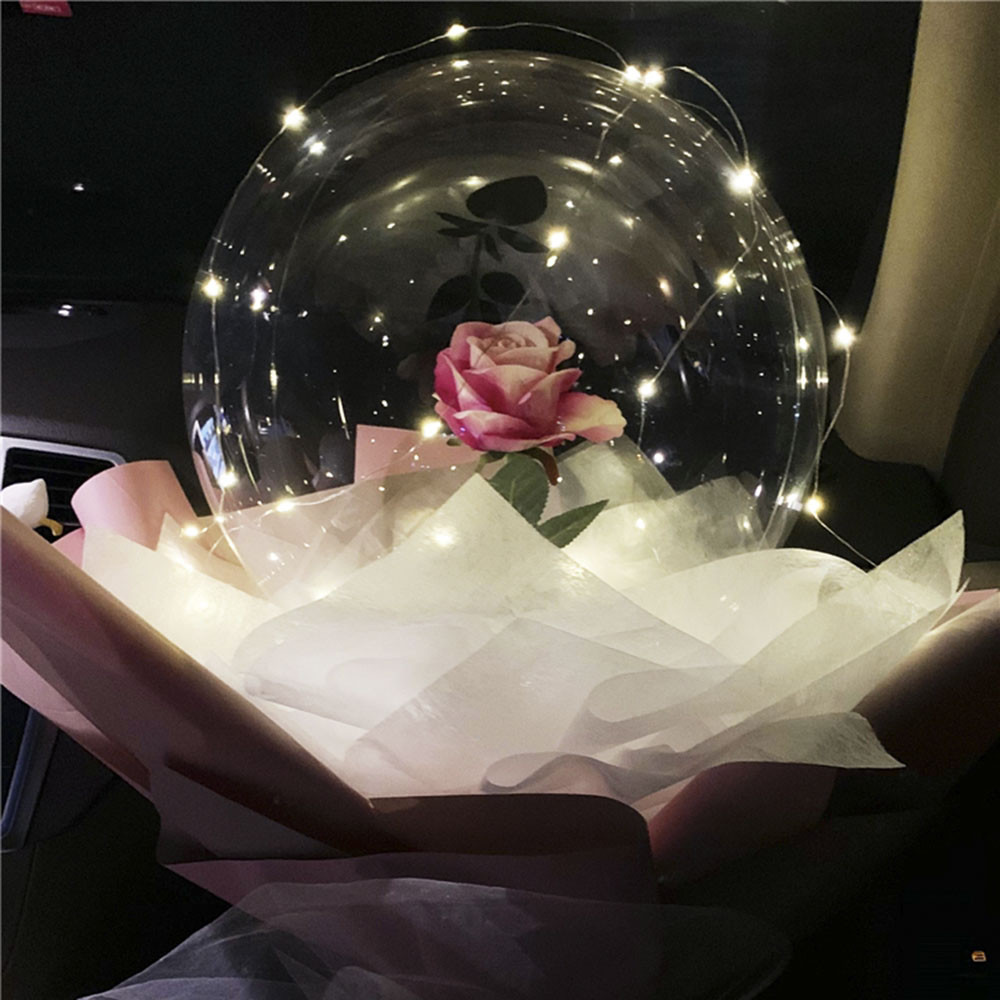 Bong bóng bằng PVC trong suốt 18&quot; dùng trang trí tiệc cưới