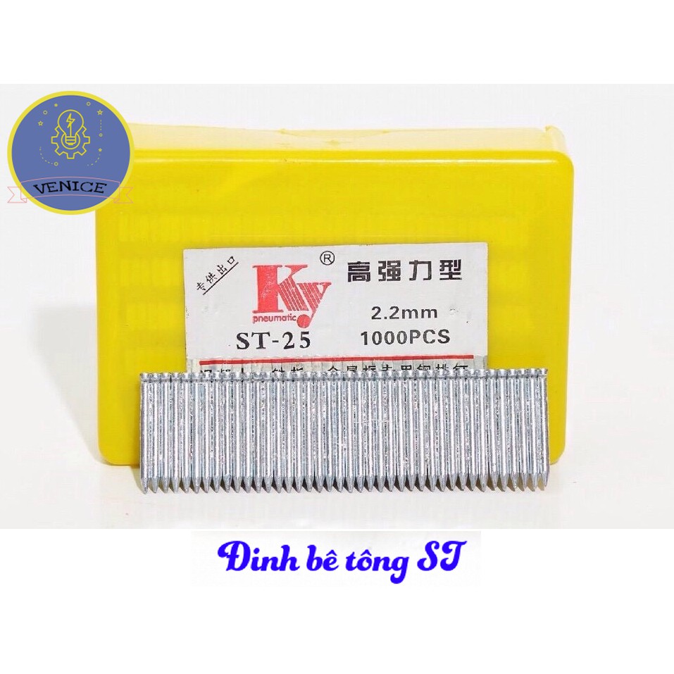 Đinh bê tông chuyên dụng các loại - Đinh ST VENICE - Đinh ST18, 25, 32, 38, 45, 64