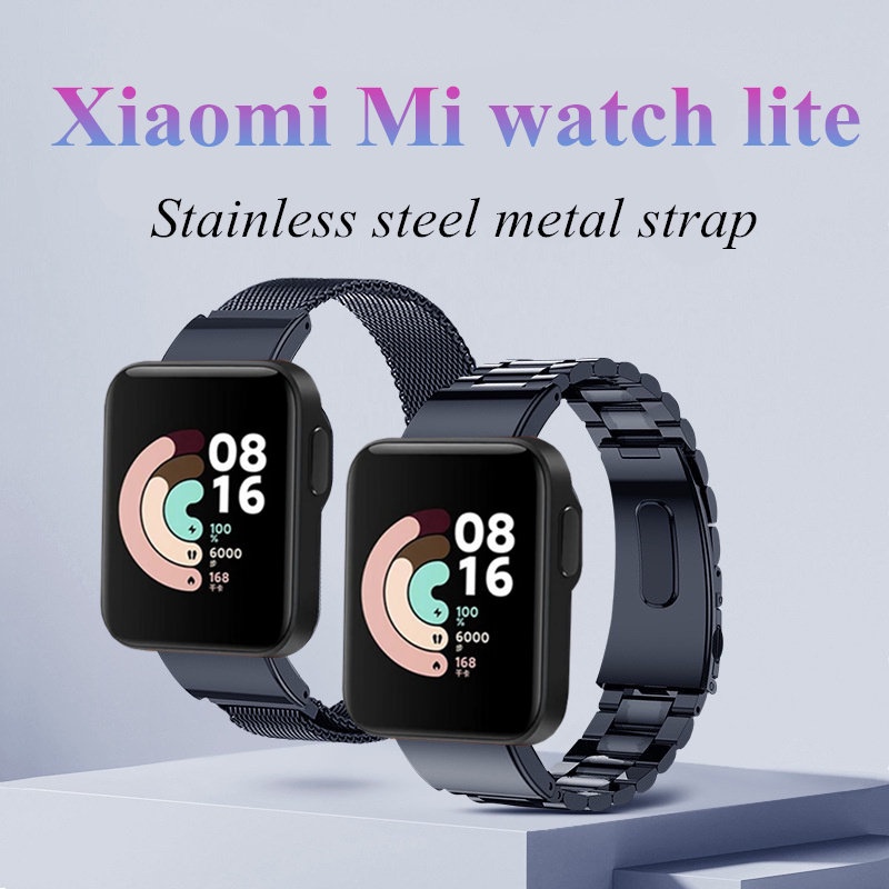 Dây đeo inox dành cho đồng hồ thông minh Xiaomi Mi Watch Lite