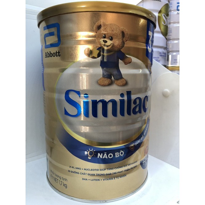 [Mã FMCG8 giảm 8% đơn 500K] Sữa Bột Similac 3 HMO 1,7kg