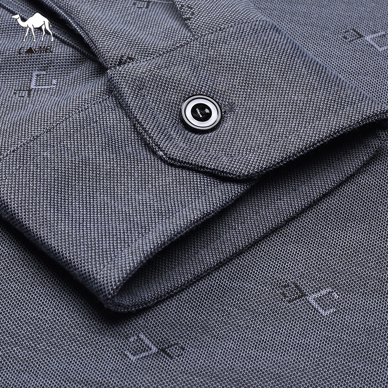 Áo thun POLO tay dài cổ bẻ chất liệu cotton 3 màu sắc thời trang cho nam giới