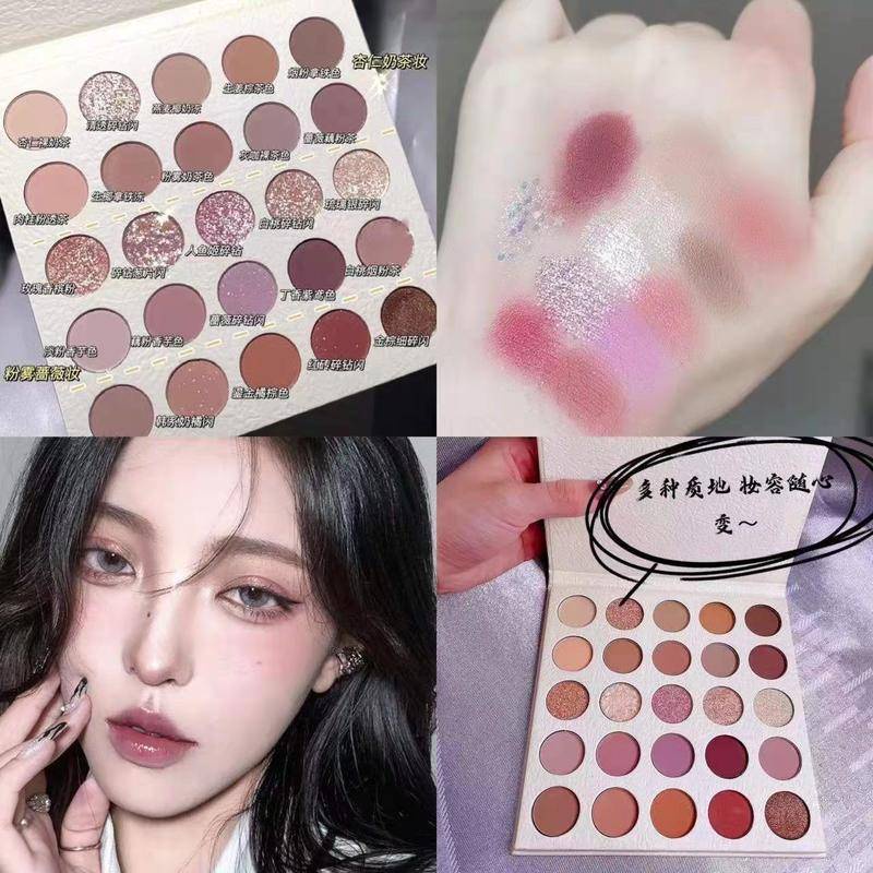 Bảng Phấn Mắt Dikalu 25 Màu Sắc Ánh Nhũ Lấp Lánh Thời Trang