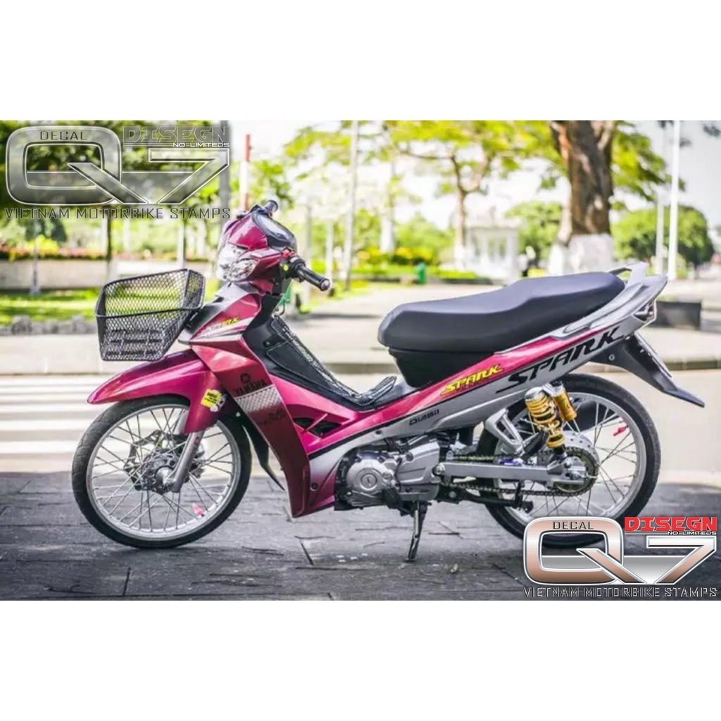 Tem Rời Sirius 110 SPARK HỒNG BẠC