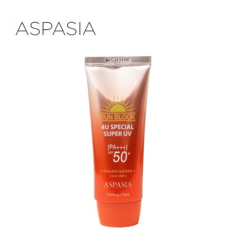 KEM CHỐNG NẮNG 4U SPECIAL SUPER UV SUN BLOCK ASPASIA 70ML