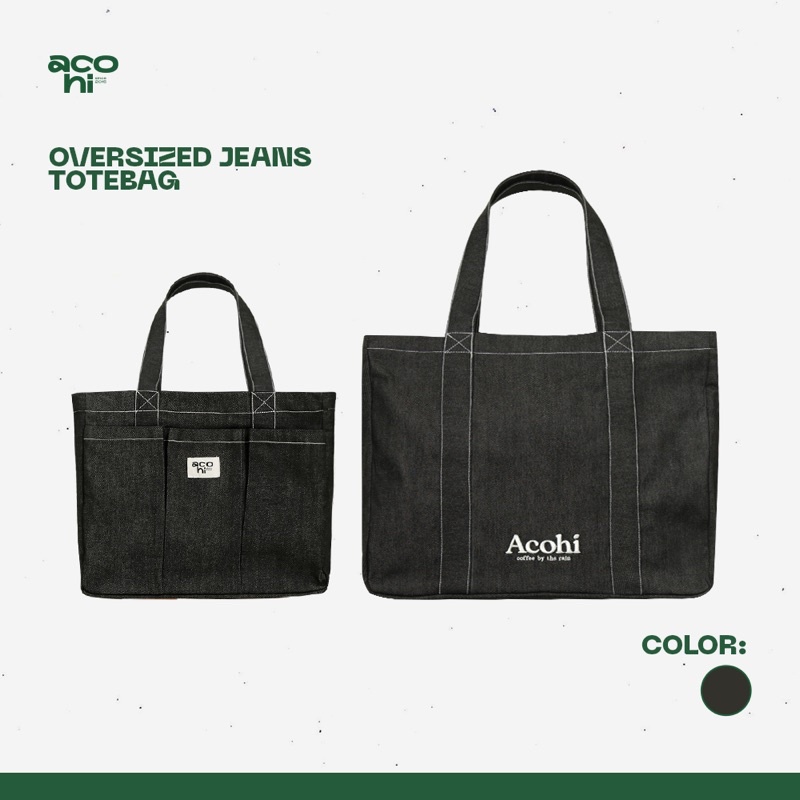 TÚI VẢI CARRYALL OVERSIZED TOTEBAG