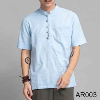 Áo Phông Nam Cổ Trụ Vải Đũi (linen) Cao Cấp, Áo Nam Chất
