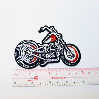 Sticker vải, patch ủi skull dán quần áo