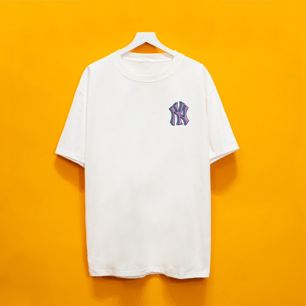 Áo Thun MLB New York Hot Trend 2023 , Áo Phông Unisex Form Rộng Chất Vải Cotton Thời Trang Nam Nữ