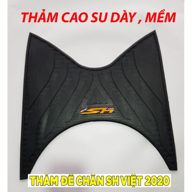 THẢM CAO SU SH 2020 ( LOẠI DÀY VÀ DẺO)