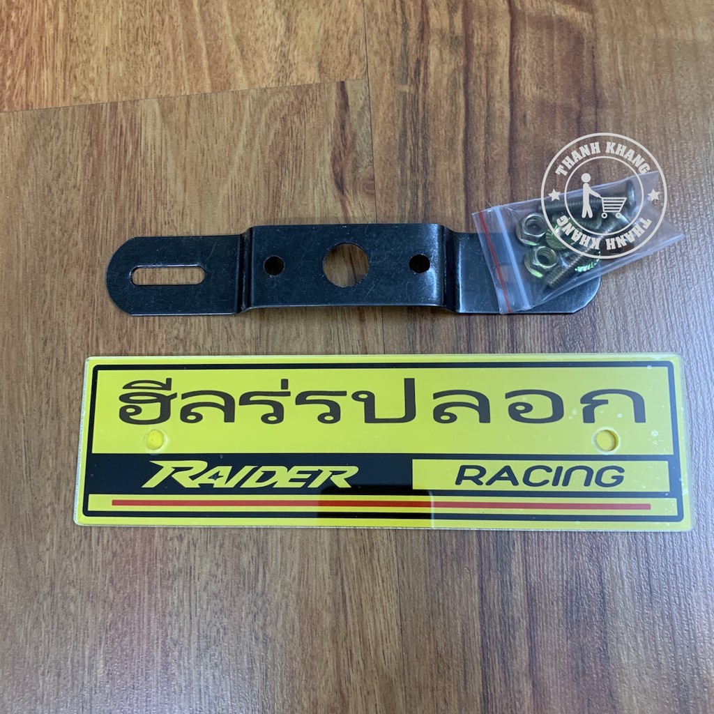 Bảng tên xe RAIDER phong cách thái thanh khang cgv37