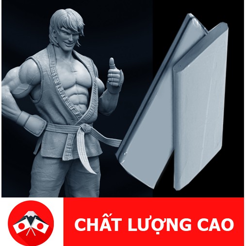 ĐẤT SÉT  SÁP DẦU MÀU XÁM MỀM WAX CLAY  CHUYÊN DỤNG