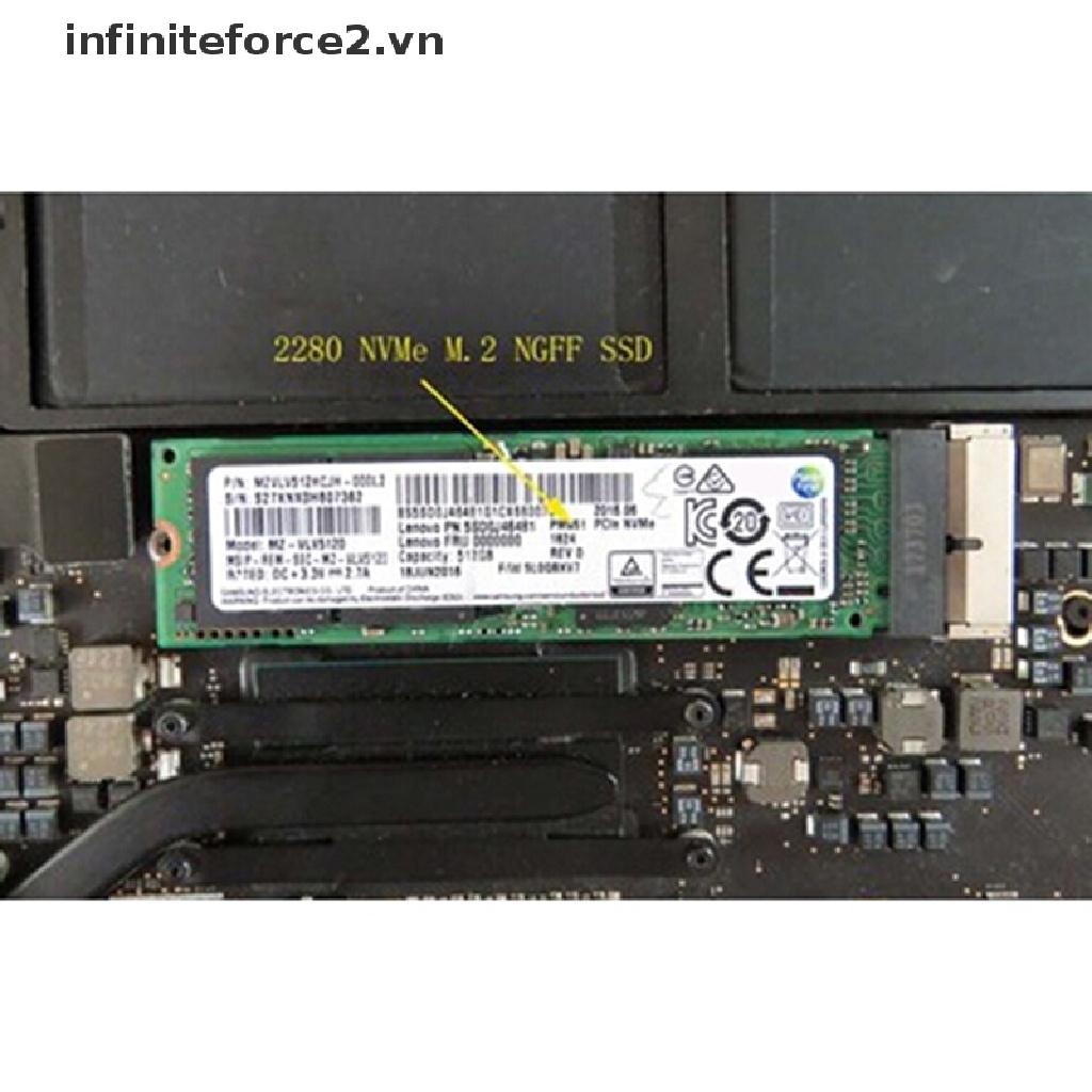 Thẻ Chuyển Đổi NVMe PCIe PCIe M.2 NGFF SSD Cho 2013 2014 2015 macbook air pro