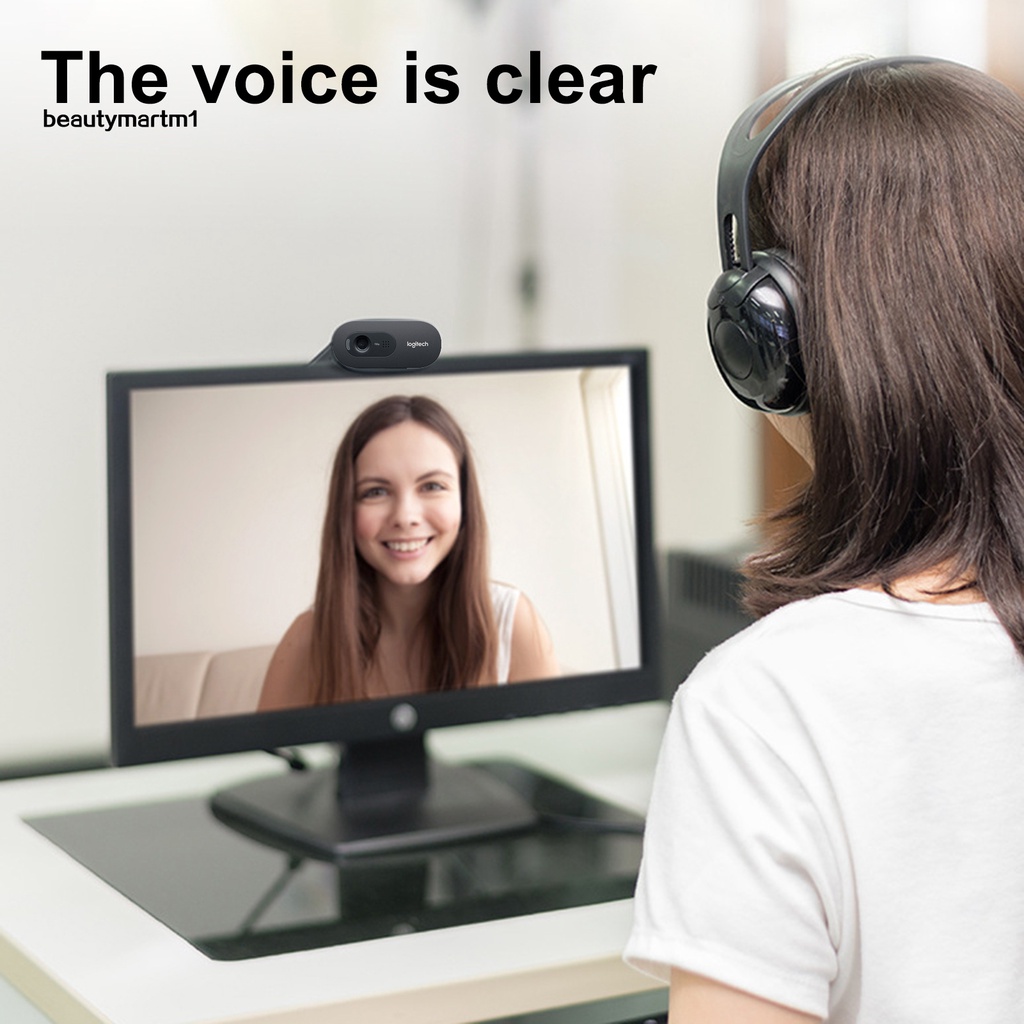 Webcam Hd Logitech C270I Usb 2.0 Không Ổ Đĩa Kèm Micro Tiện Dụng